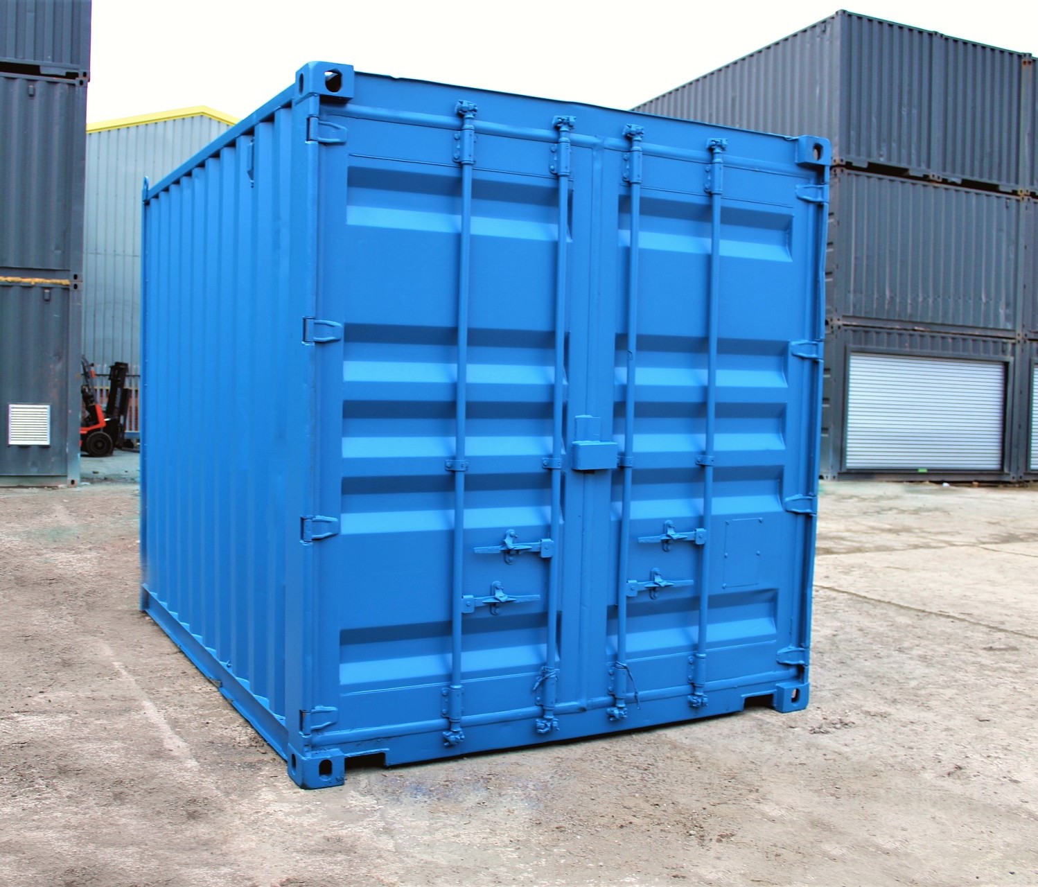 10ft Used Shipping Container - S2 Doors - Image 9