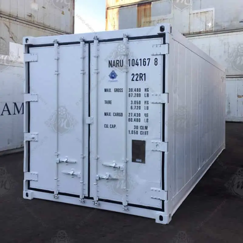 20 Feet Reefer Container NARU 287863-2 - Image 2