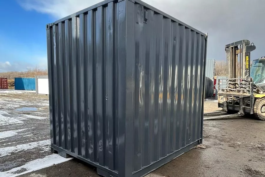 10′ HC used container with rollup door - Image 3