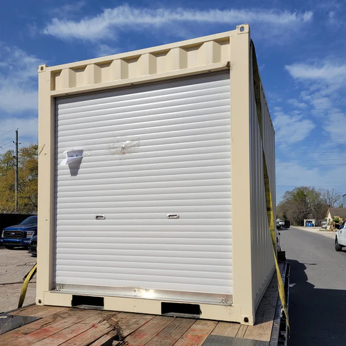 12' Small Cubic Shipping Container, Rollup Door - Image 2