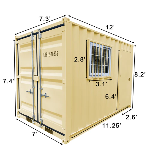 12Ft Small Cubic Shipping Container - Image 8