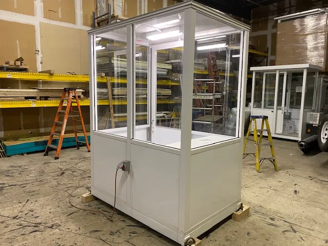 Guard Shack 4x6 ECONO White Security Booth