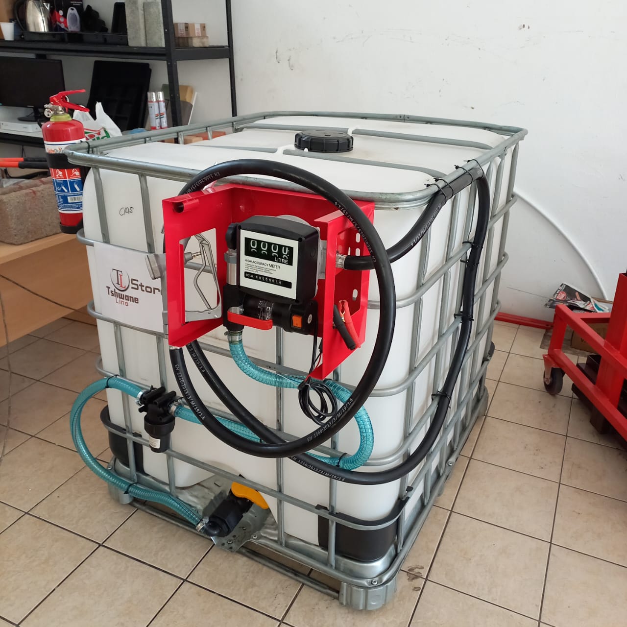 IBC Tank Diesel Bowser
