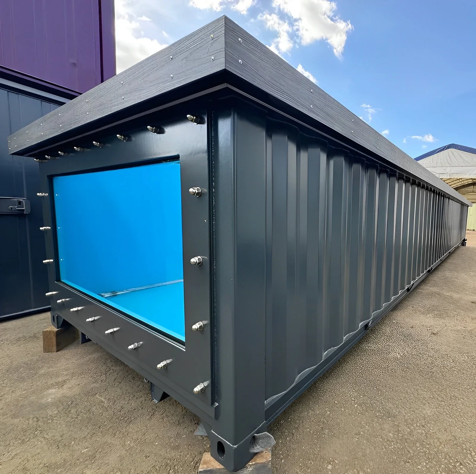12M / 40ft Portable Container Swimming Pool | Ideal Outdoor Swimming Pool - Image 8