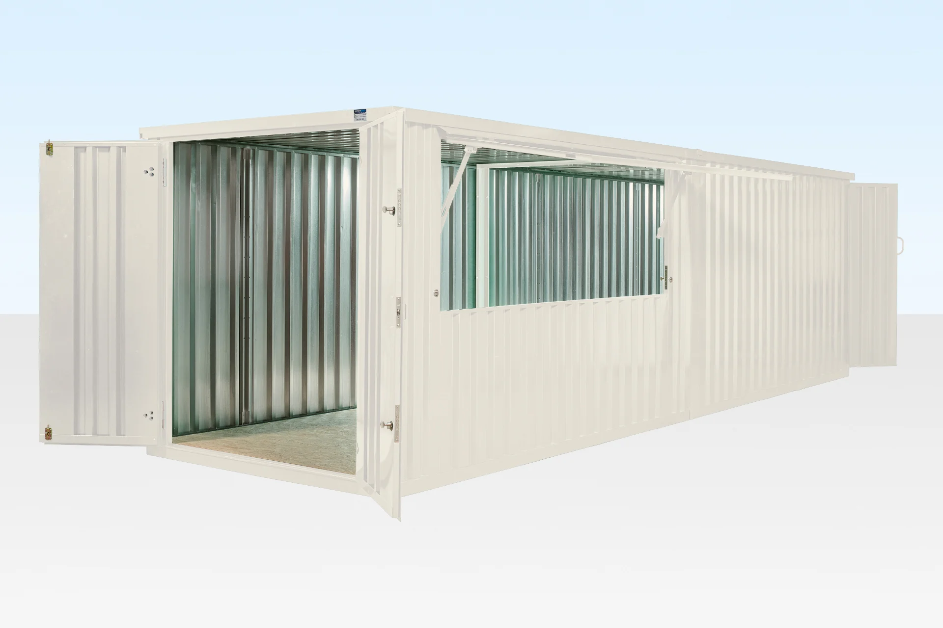 4m XL Flat Pack Kiosk & End Linked Store Bundle (Custom Colour) - Image 2