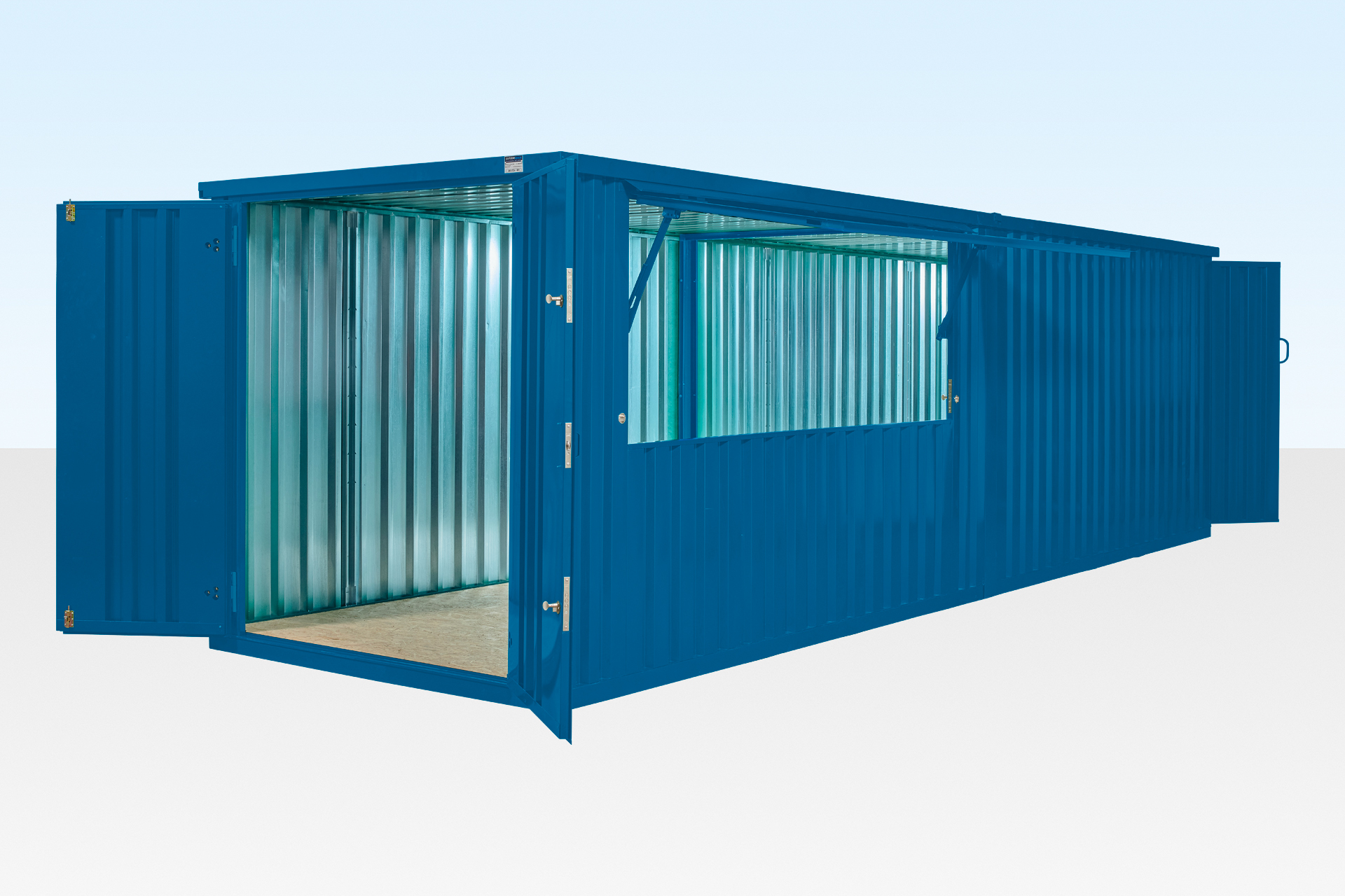 4m XL Flat Pack Kiosk & End Linked Store Bundle (Custom Colour) - Image 10