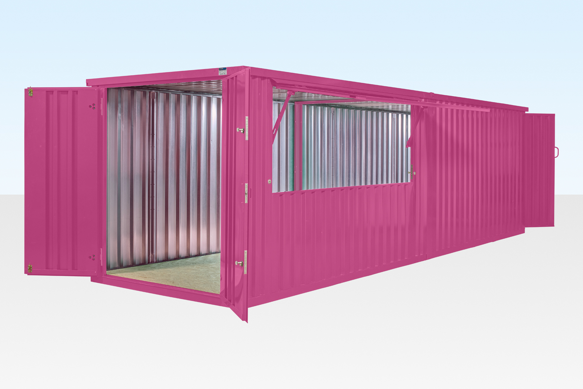 4m XL Flat Pack Kiosk & End Linked Store Bundle (Custom Colour) - Image 5
