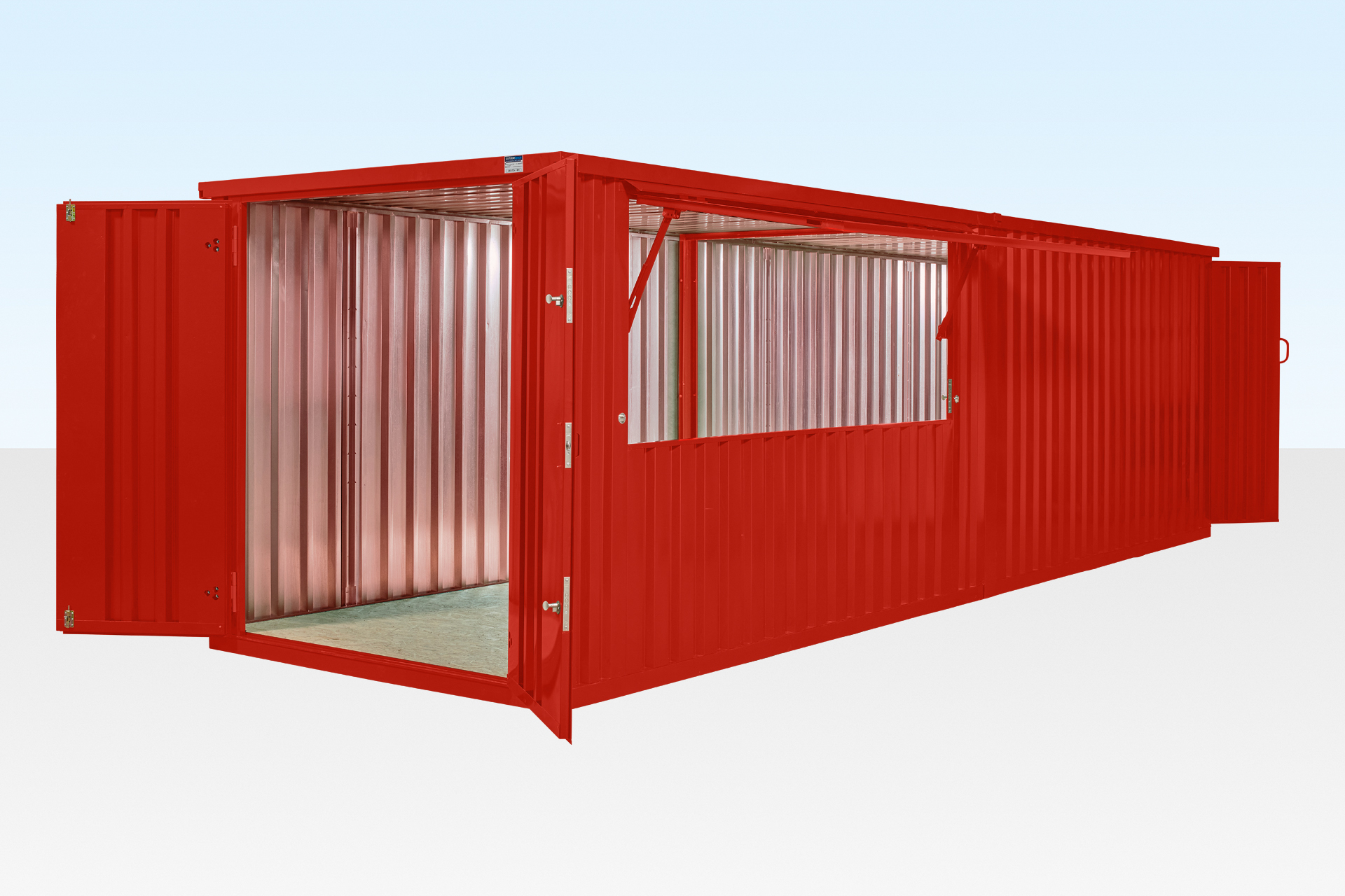 4m XL Flat Pack Kiosk & End Linked Store Bundle (Custom Colour) - Image 12