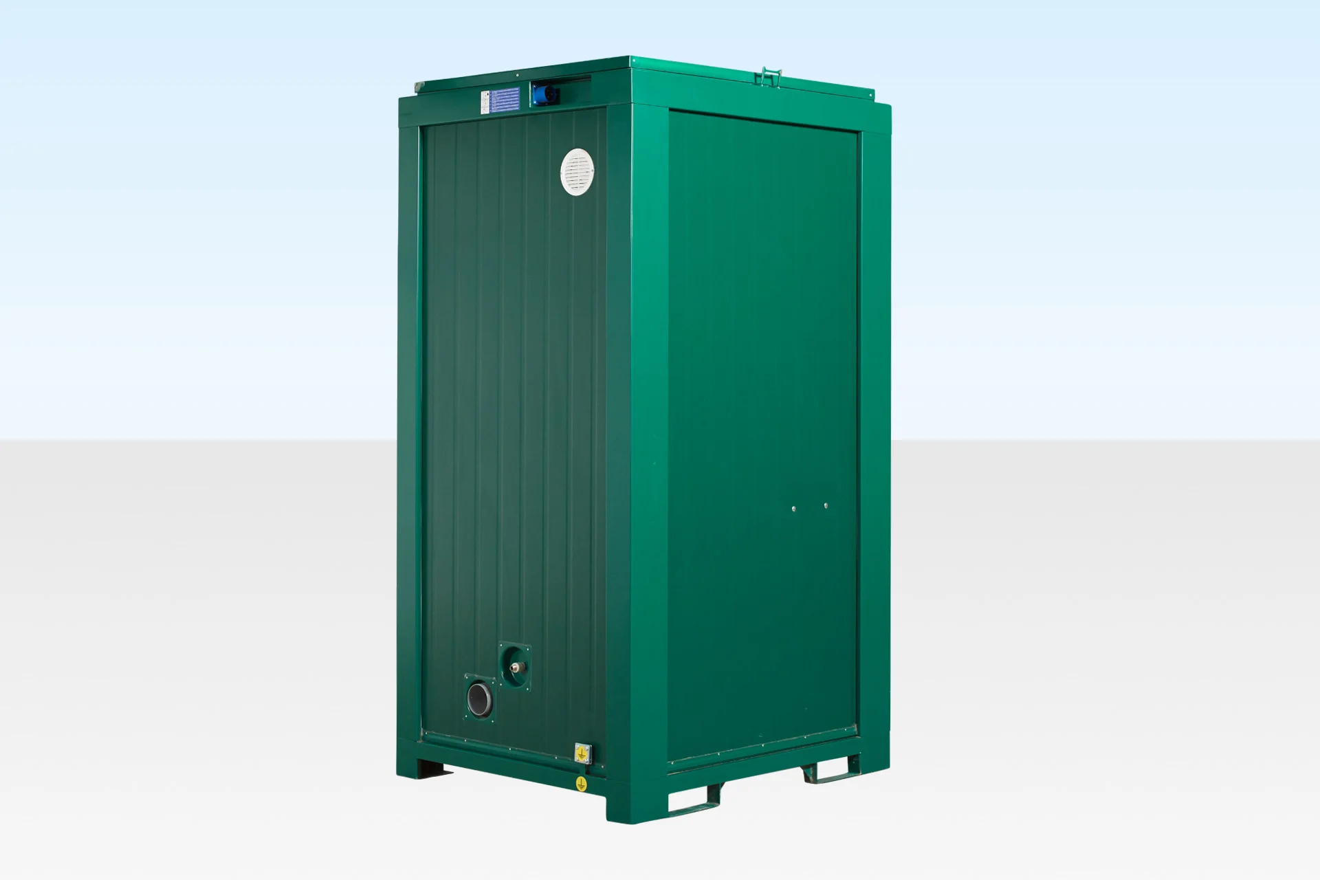 Single Mains Toilet 1.2m x 1.4m (RAL 6005) - Image 3