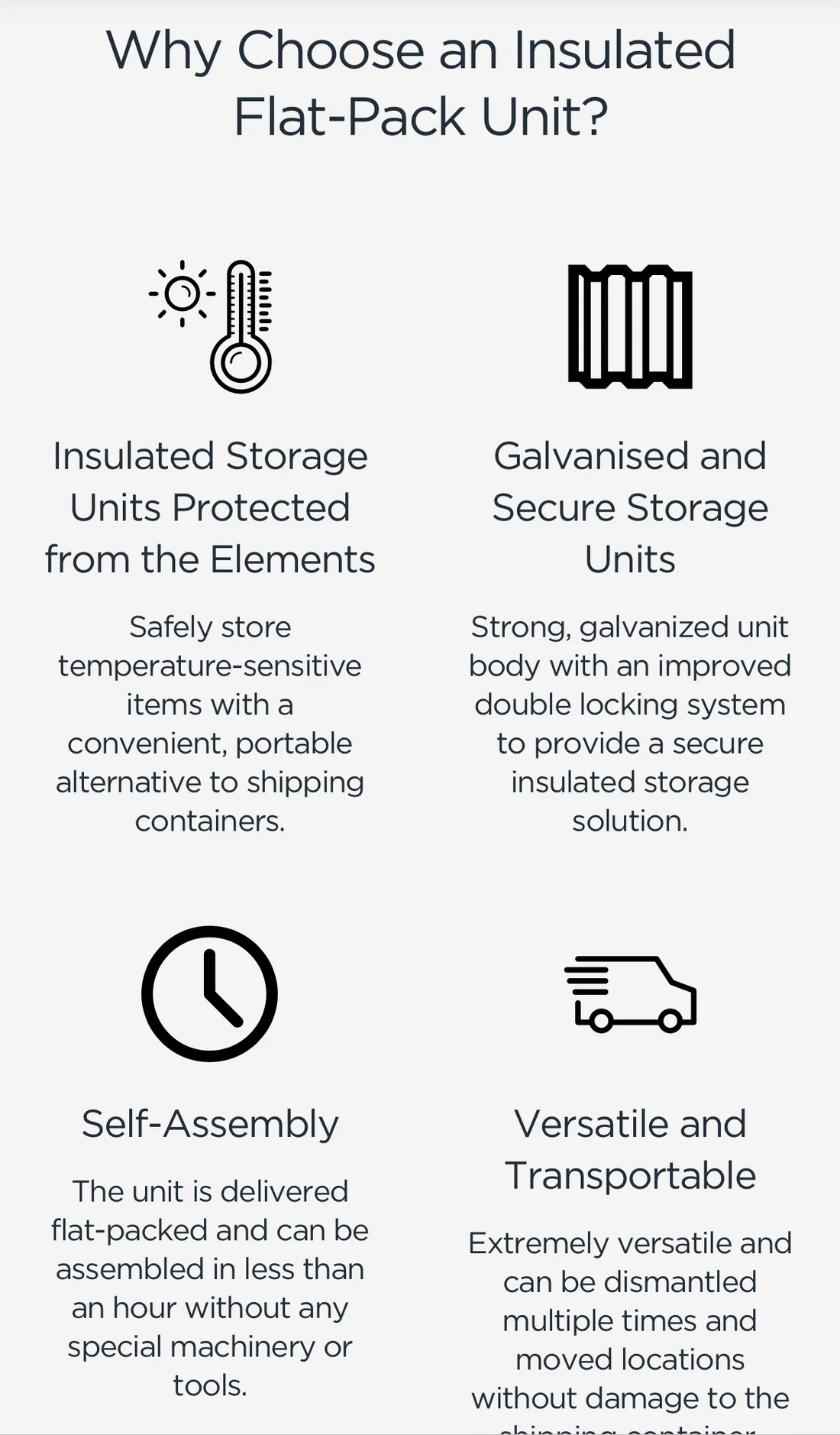 Insulated Flat Pack Containers | Insulated Flat Pack Storage Solutions | Size 3m x 2m - Image 6
