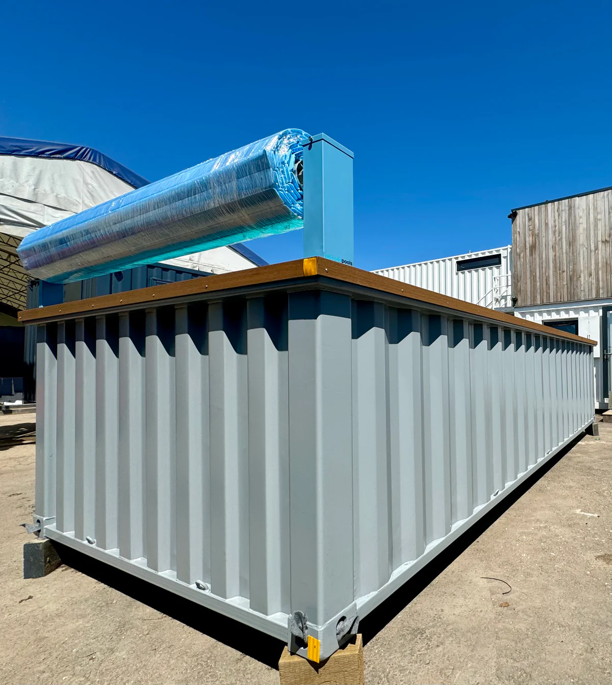 20ft / 6M | Container Swimming Pool | Portable Swimming Pool | Outdoor Pool | Caribbean Blue - Image 4