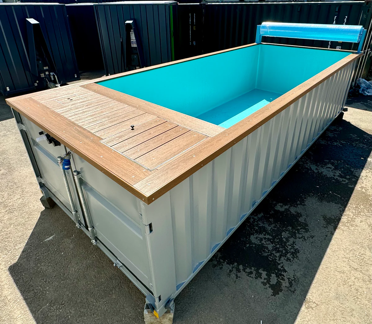 20ft / 6M | Container Swimming Pool | Portable Swimming Pool | Outdoor Pool | Caribbean Blue - Image 7