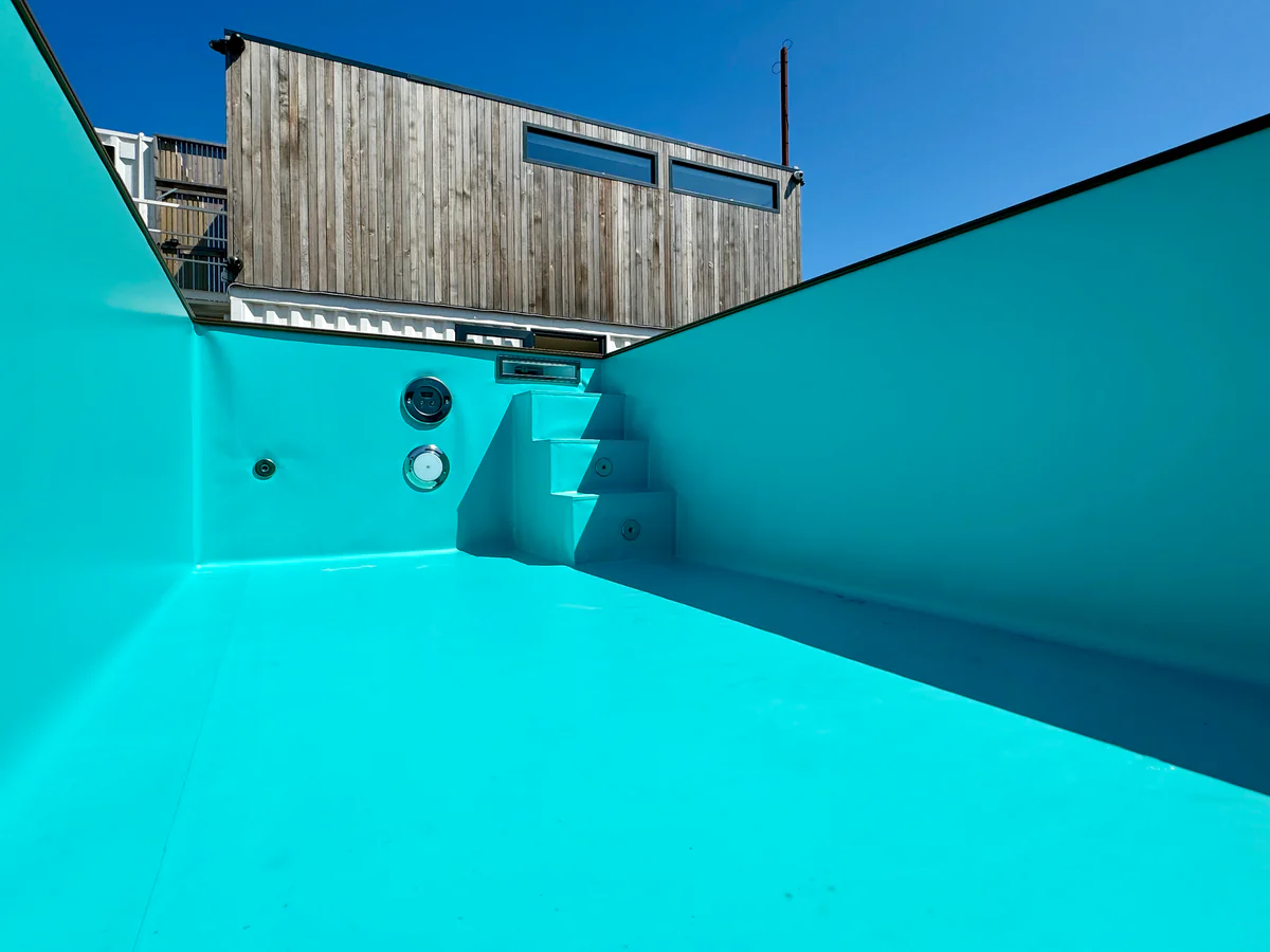 20ft / 6M | Container Swimming Pool | Portable Swimming Pool | Outdoor Pool | Caribbean Blue - Image 8