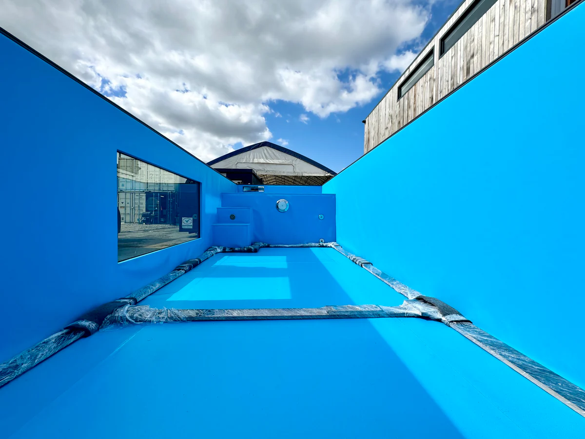 40ft/12M | Container Swimming Pool | Portable Swimming Pool | Outdoor Pool | Shipping Container Pool - Image 2
