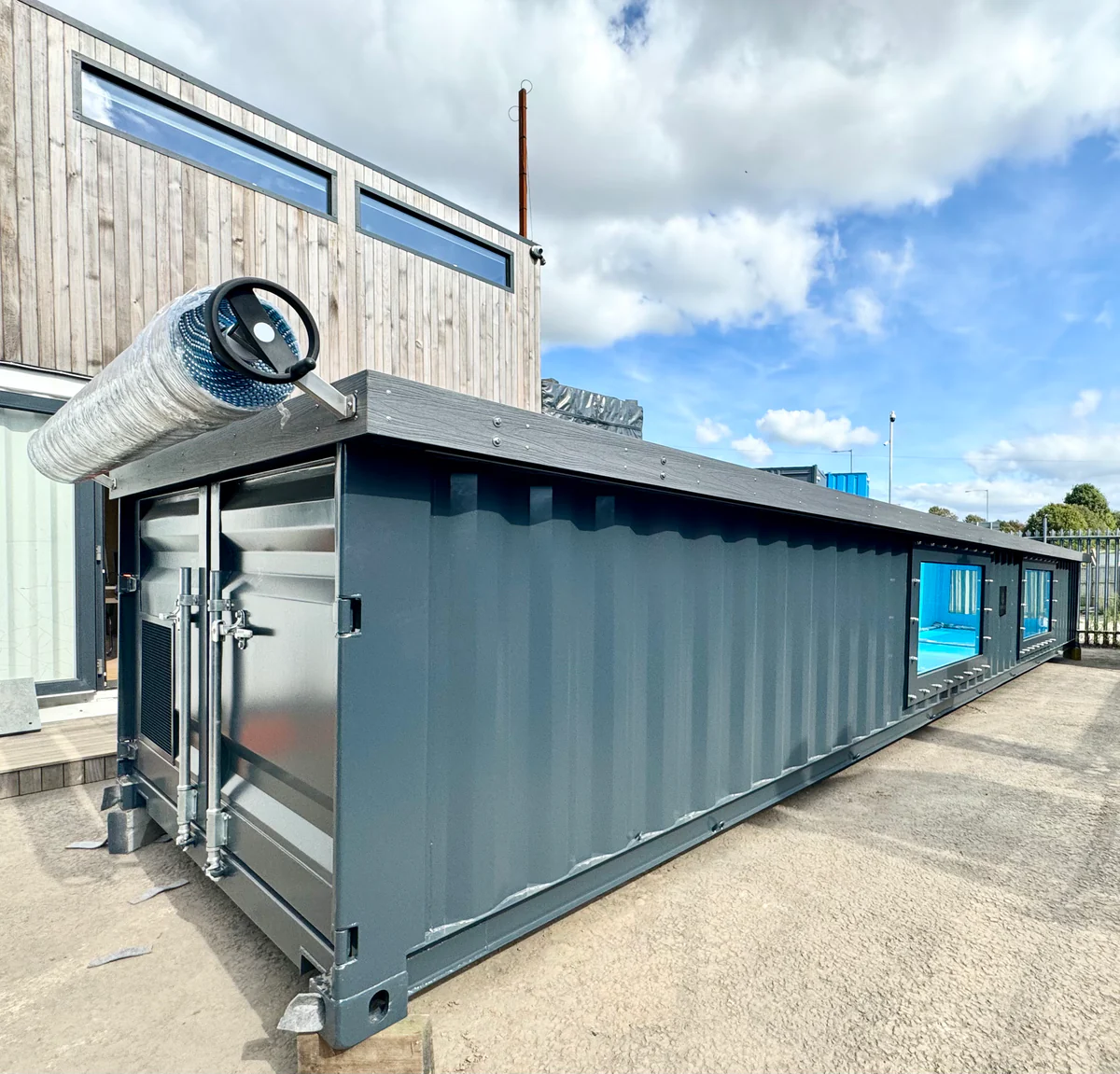 40ft/12M | Container Swimming Pool | Portable Swimming Pool | Outdoor Pool | Shipping Container Pool - Image 5