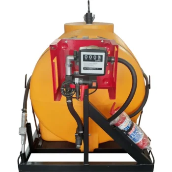 1000l Diesel bowser 40lpm-12v-exec horizontal unit