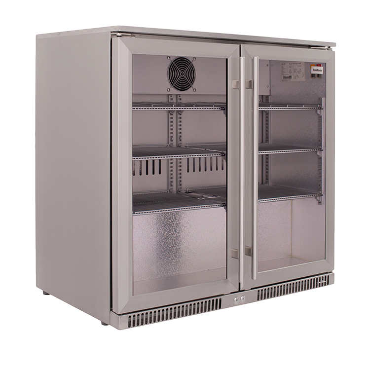 Double Swing Door Under Counter Beverage Cooler for sale. Soft-Ice Catering Equimpent. Shop Online