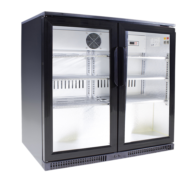 Double Swing Door Under Counter Beverage Cooler from Soft-Ice Catering Equimpent. Order Online