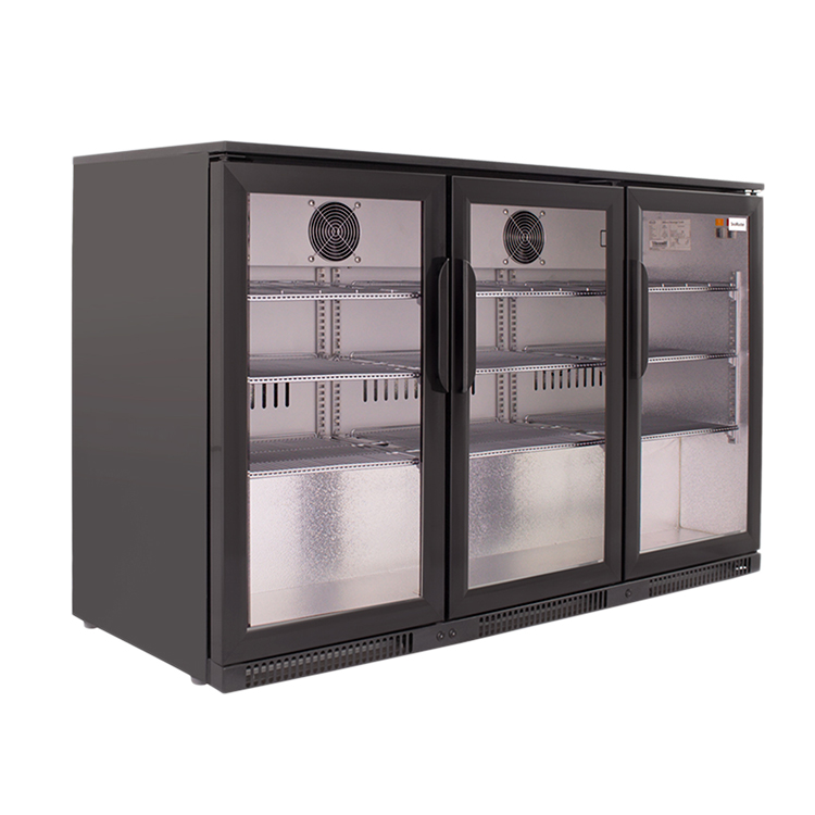 Triple Swing Door Under Counter Beverage Cooler from Soft-Ice Catering Equipment. Order Online